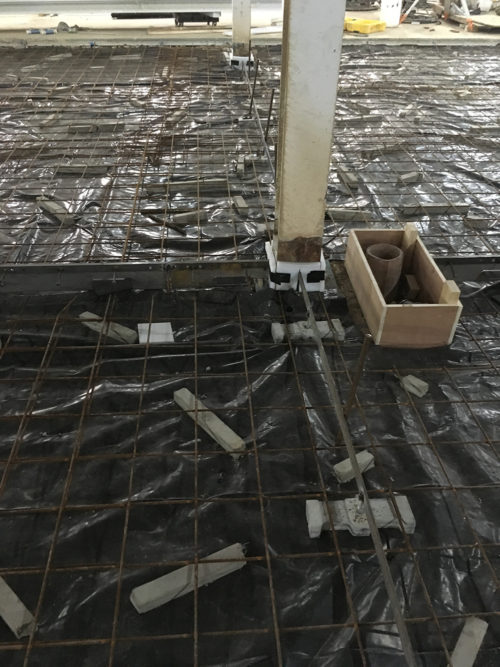 Steel Profile Construction Joints And Temporary Screed Rails