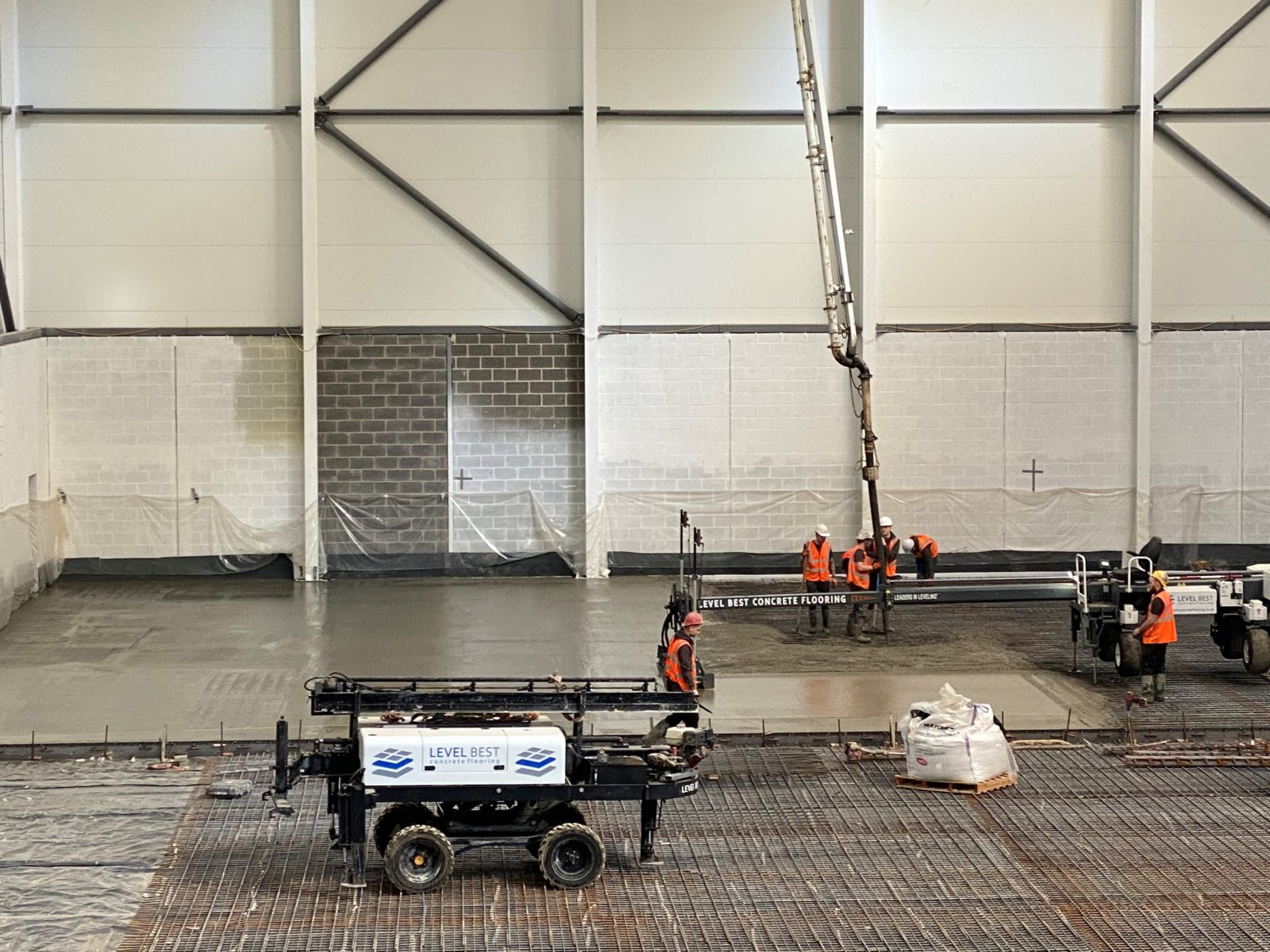 Ejot warehouse extension, Sherburn, Leeds by Level Best Concrete