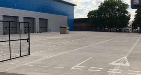 External concrete yard for new logistics centres are carried out on a regular basis by Level Best Concrete Flooring the Yorkshire based industrial concrete flooring contractors.